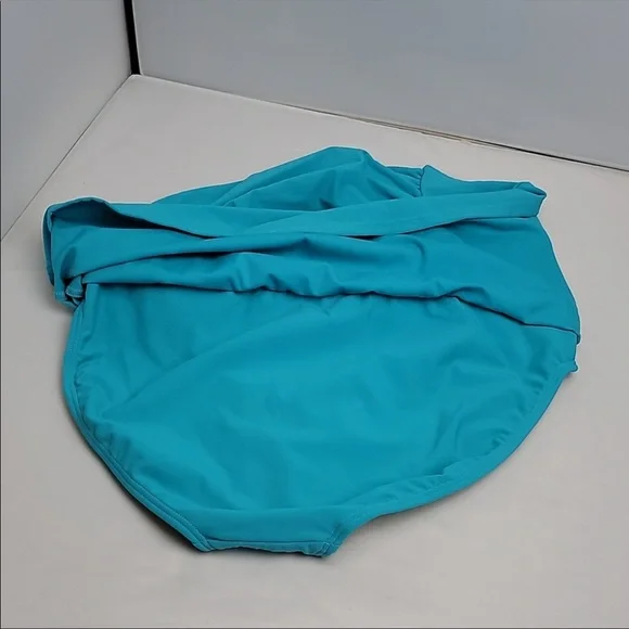 Shape FX NWOT NEW Turquoise Skirted Swim Skirt Bottoms - Picture 6 of 10